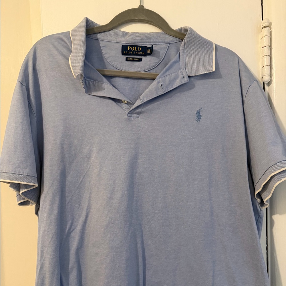 Ralph Lauren Men's Sky Blue Polo Shirt